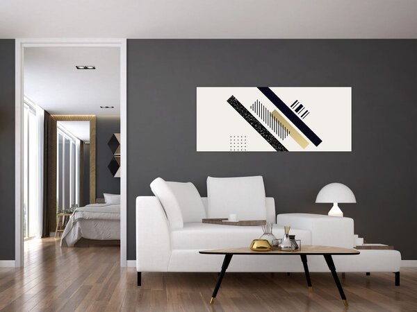 Slika - Geometrijski oblici N⁰5 (120x50 cm)