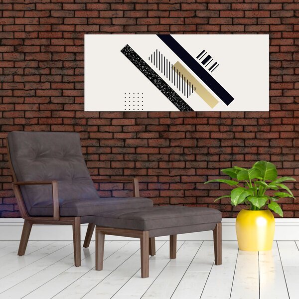 Slika - Geometrijski oblici N⁰5 (120x50 cm)