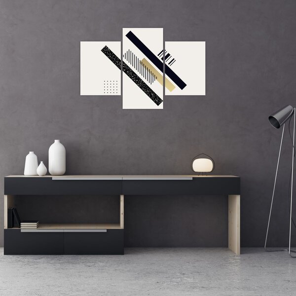 Slika - Geometrijski oblici N⁰5 (90x60 cm)
