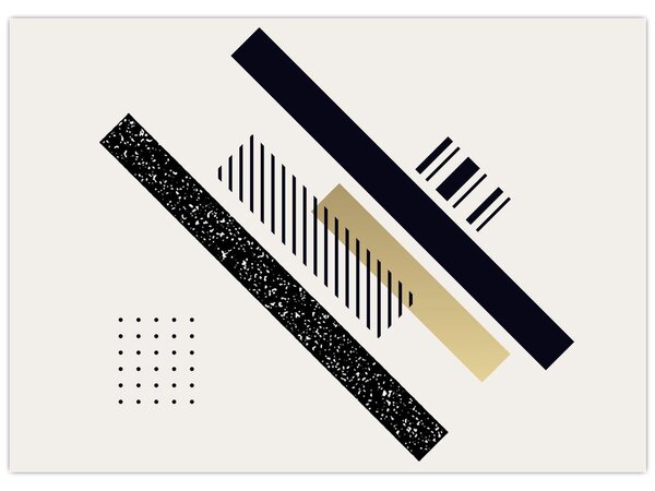 Slika - Geometrijski oblici N⁰5 (70x50 cm)