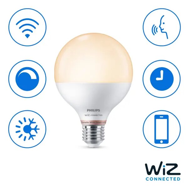 PHILIPS SMART ŽARULJA WFB 75W G95 E27 927-65 TW 1PF/6 8720169303058