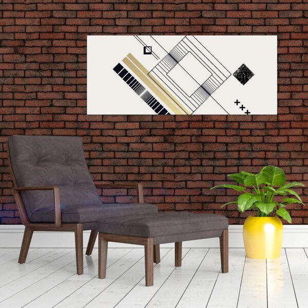 Slika - Geometrijski oblici N⁰6 (120x50 cm)