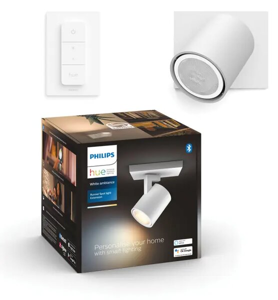 PHILIPS RUNNER HUE ZIDNI REFLEKTOR BIJELI 1X4.2W 2200-6500K 8720169320659