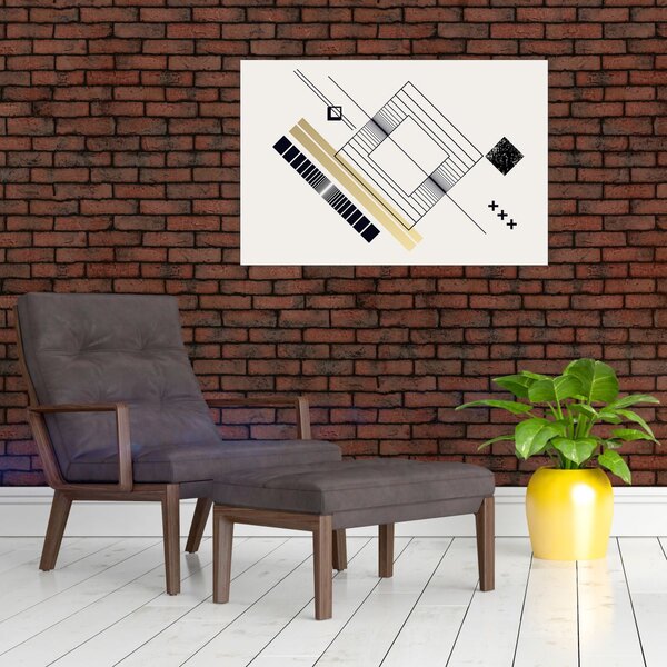 Slika - Geometrijski oblici N⁰6 (90x60 cm)