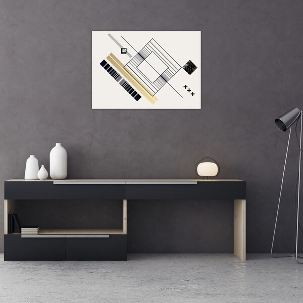 Slika - Geometrijski oblici N⁰6 (70x50 cm)