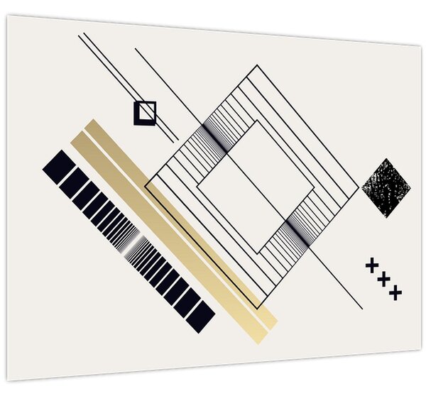 Slika - Geometrijski oblici N⁰6 (70x50 cm)