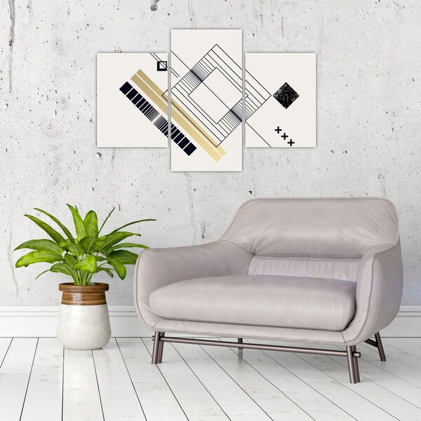Slika - Geometrijski oblici N⁰6 (90x60 cm)