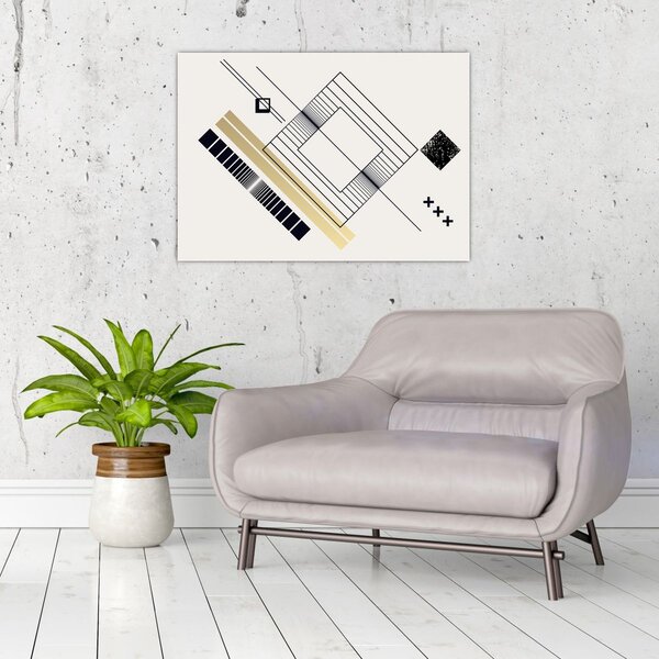 Slika - Geometrijski oblici N⁰6 (70x50 cm)