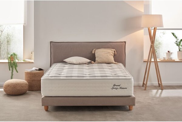 Srednje tvrd madrac s oprugama s termo regulacijom 90x200 cm Grand Spring Nature – Moonia
