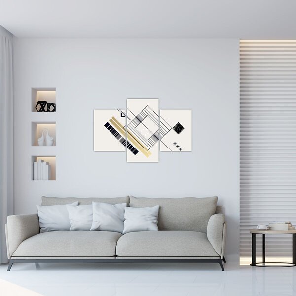 Slika - Geometrijski oblici N⁰6 (90x60 cm)