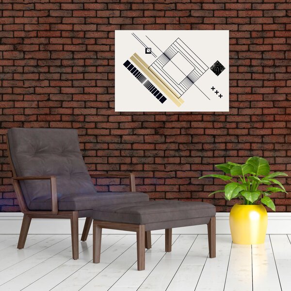 Slika - Geometrijski oblici N⁰6 (70x50 cm)