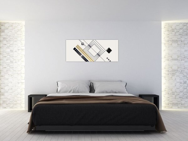 Slika - Geometrijski oblici N⁰6 (120x50 cm)