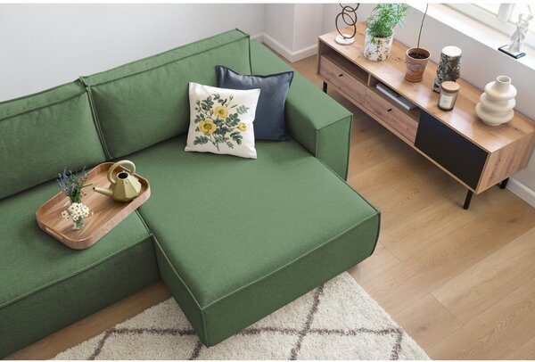 Zelena sklopiva kutna garnitura (promjenjiva) Nihad – Bobochic Paris