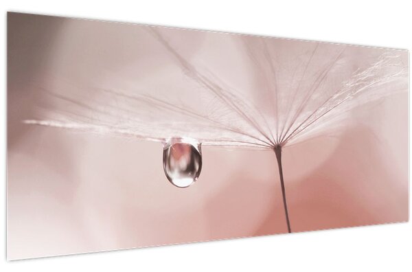 Slika - Kapljica rose (120x50 cm)