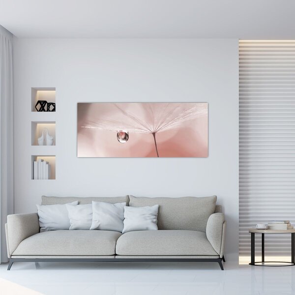 Slika - Kapljica rose (120x50 cm)