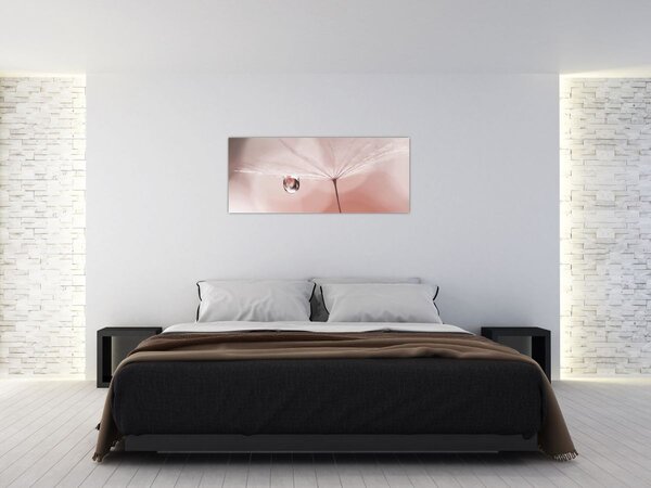 Slika - Kapljica rose (120x50 cm)
