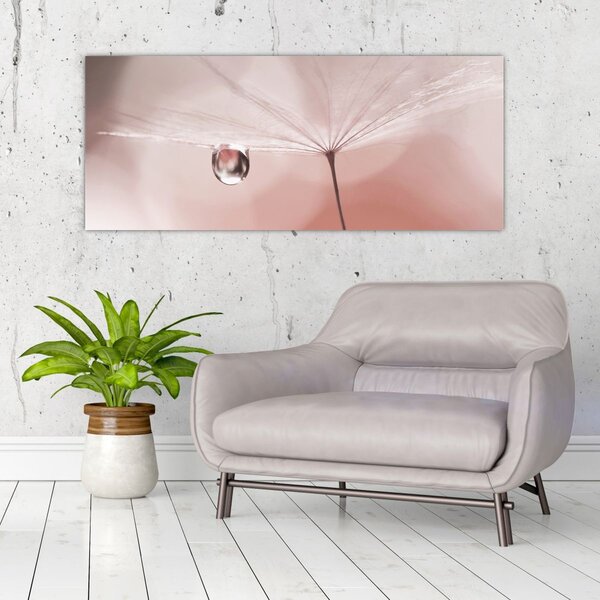 Slika - Kapljica rose (120x50 cm)