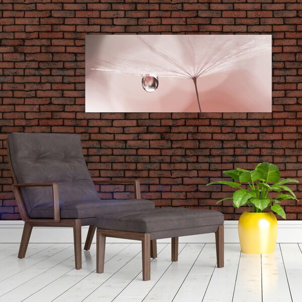 Slika - Kapljica rose (120x50 cm)