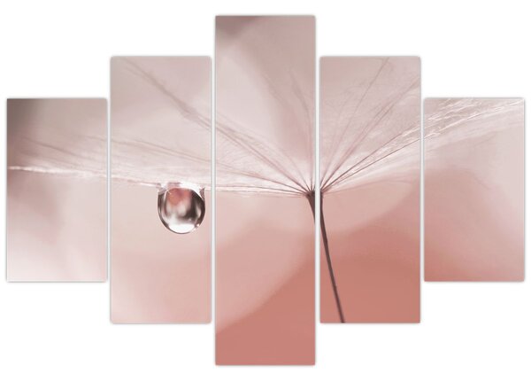 Slika - Kapljica rose (150x105 cm)