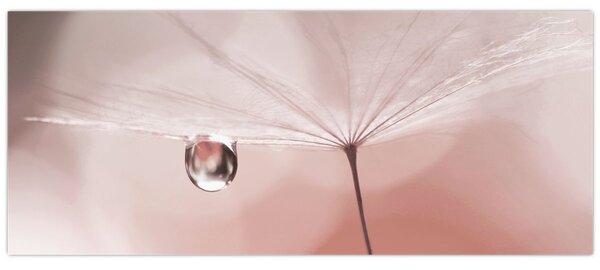 Slika - Kapljica rose (120x50 cm)