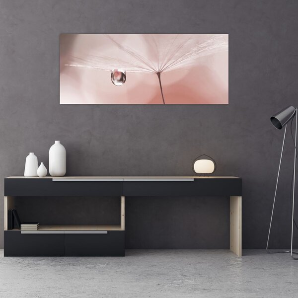 Slika - Kapljica rose (120x50 cm)