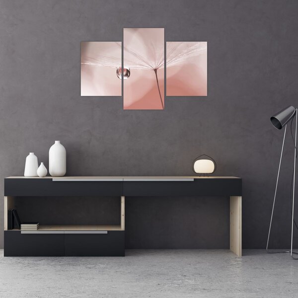 Slika - Kapljica rose (90x60 cm)