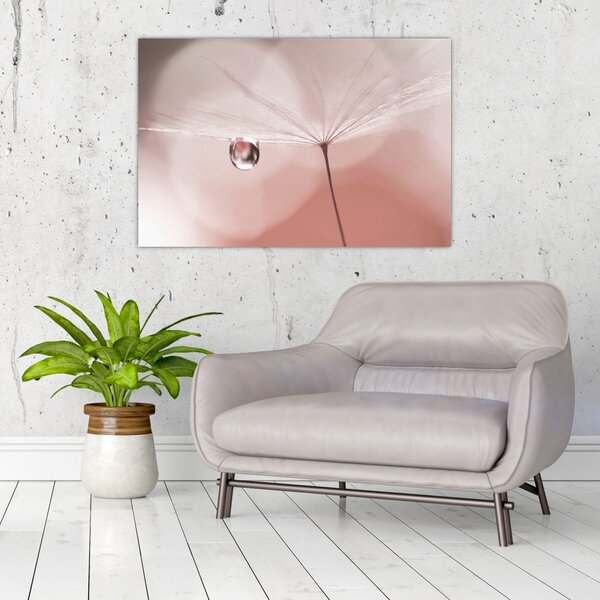 Slika - Kapljica rose (90x60 cm)