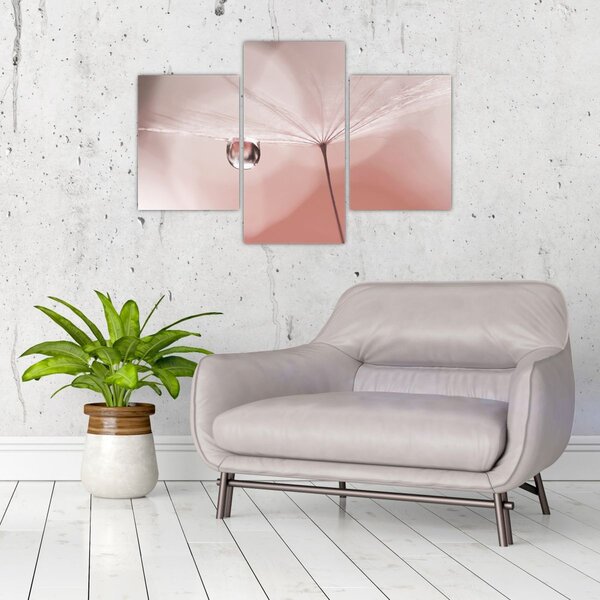 Slika - Kapljica rose (90x60 cm)