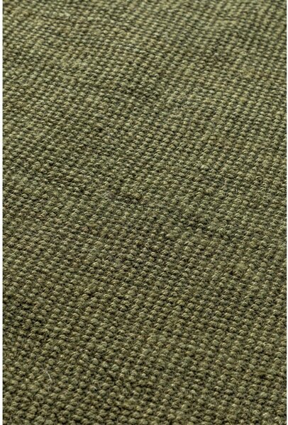 Kaki zeleni juteni tepih 60x90 cm Bouclé – Hanse Home