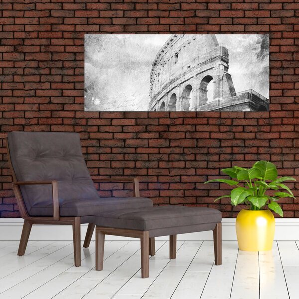 Slika - Stara razglednica grada N⁰1 (120x50 cm)