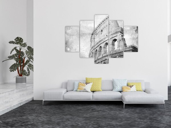 Slika - Stara razglednica grada N⁰1 (150x105 cm)