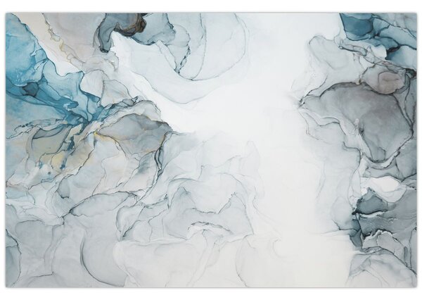 Slika - Plavi mramor (90x60 cm)