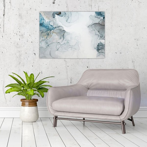 Slika - Plavi mramor (70x50 cm)