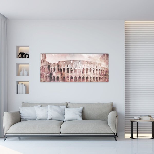 Slika - Stara razglednica grada N⁰2 (120x50 cm)