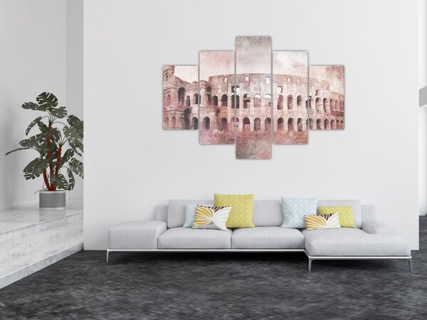 Slika - Stara razglednica grada N⁰2 (150x105 cm)