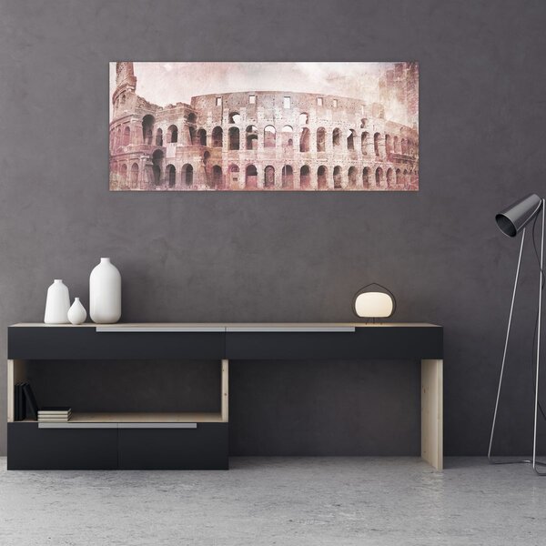 Slika - Stara razglednica grada N⁰2 (120x50 cm)
