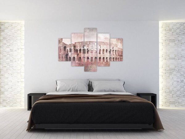 Slika - Stara razglednica grada N⁰2 (150x105 cm)