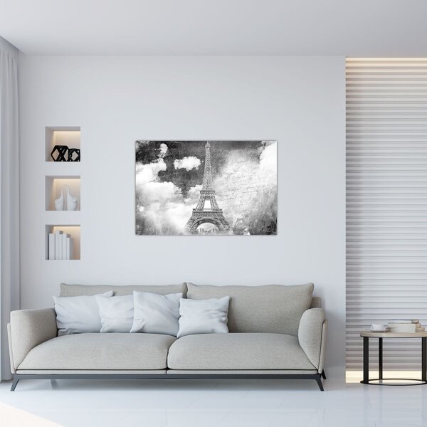Slika - Stara razglednica grada N⁰3 (90x60 cm)