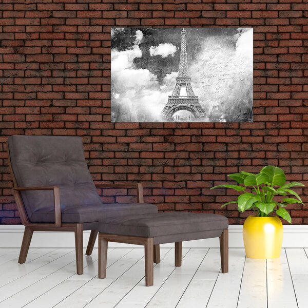 Slika - Stara razglednica grada N⁰3 (90x60 cm)