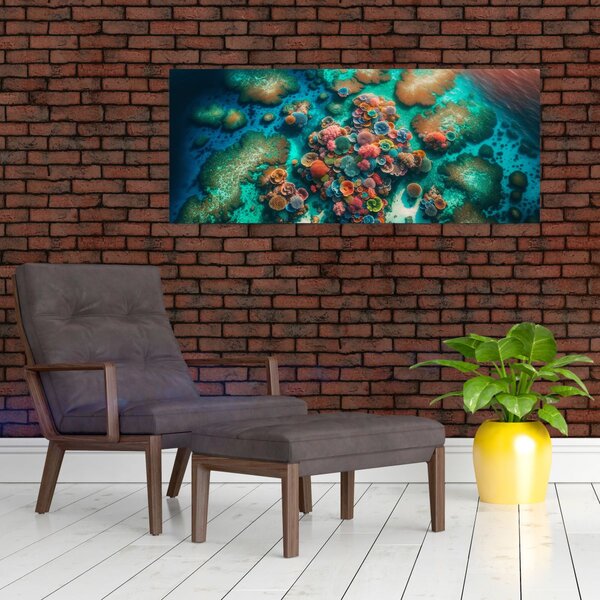 Slika - Pogled na more (120x50 cm)
