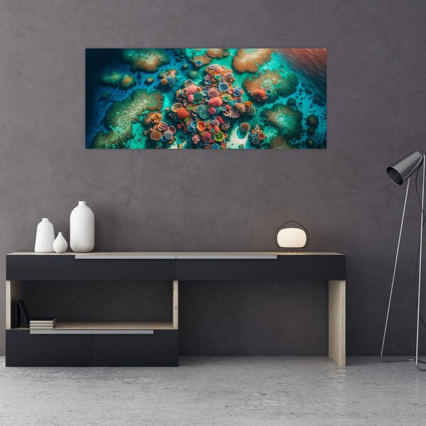 Slika - Pogled na more (120x50 cm)