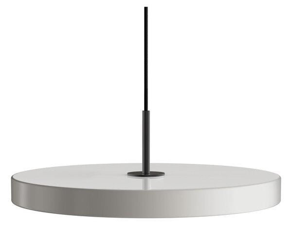 Svijetlo siva LED viseća svjetiljka s metalnim sjenilom ø 43 cm Asteria Medium – UMAGE