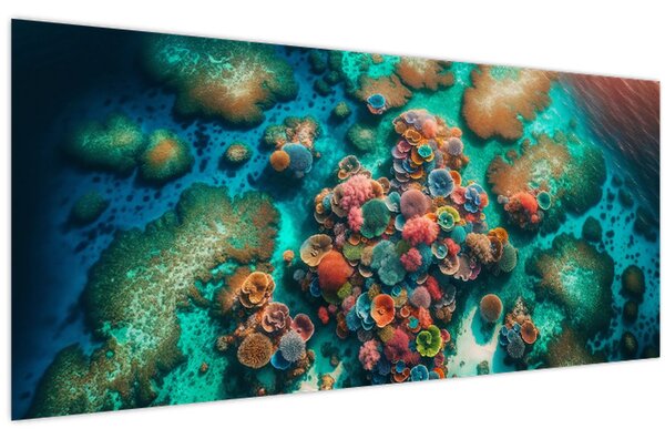 Slika - Pogled na more (120x50 cm)