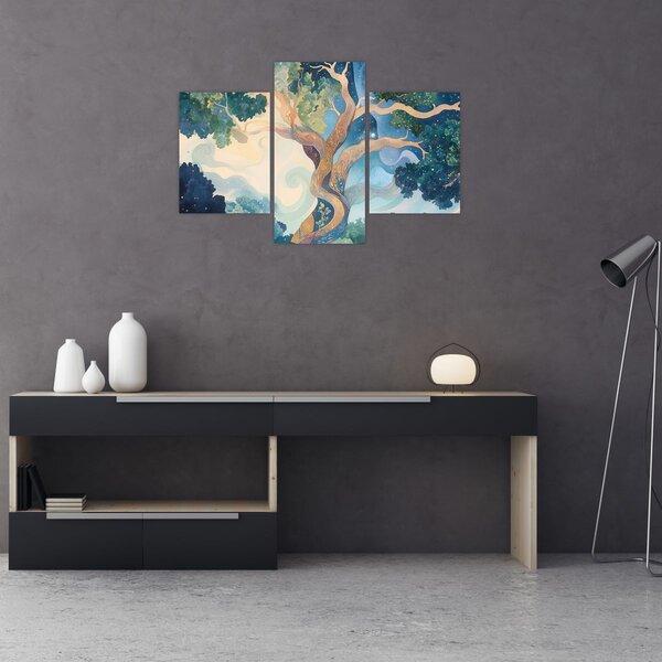 Slika – Svemirsko drvo (90x60 cm)