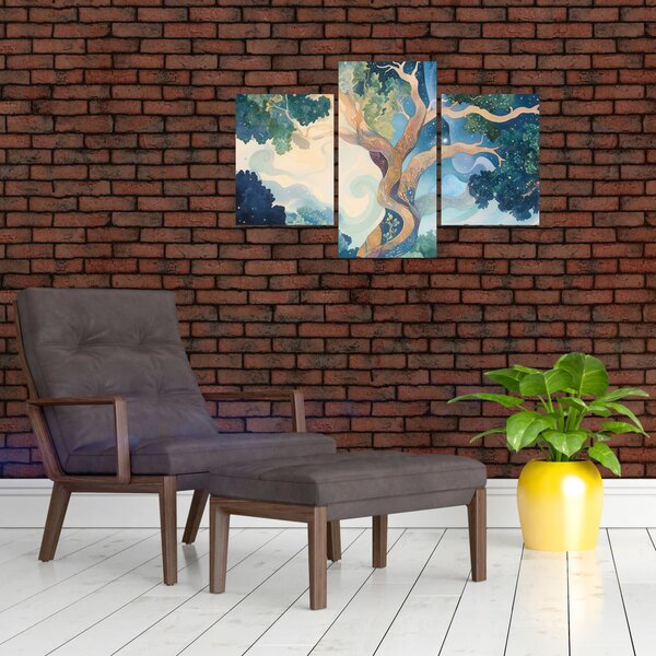 Slika – Svemirsko drvo (90x60 cm)