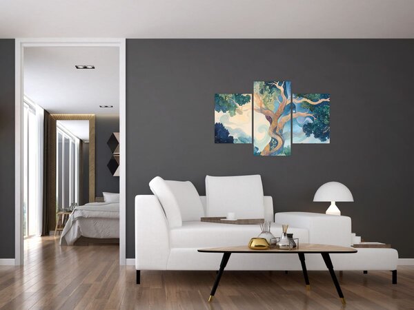 Slika – Svemirsko drvo (90x60 cm)