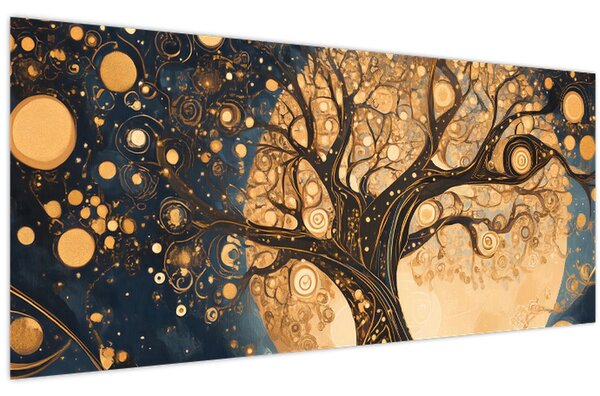 Slika – Nadrealno drvo (120x50 cm)