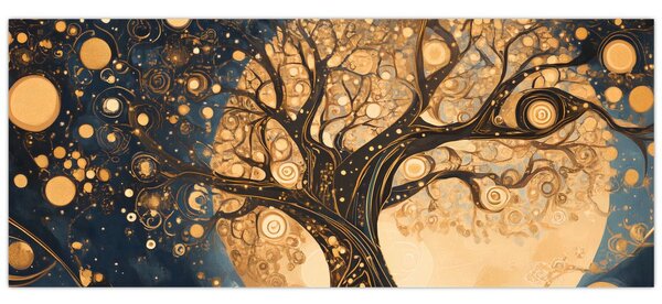 Slika – Nadrealno drvo (120x50 cm)
