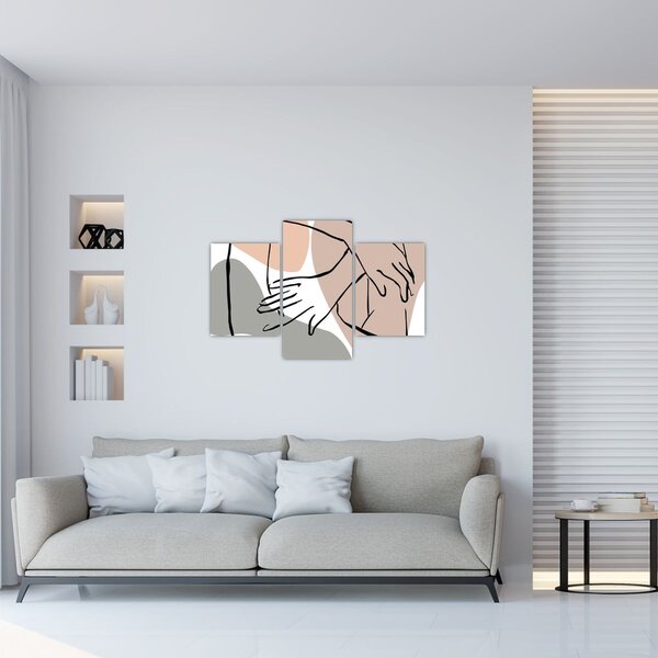 Slika - Linija ženskog tijela N⁰2 (90x60 cm)