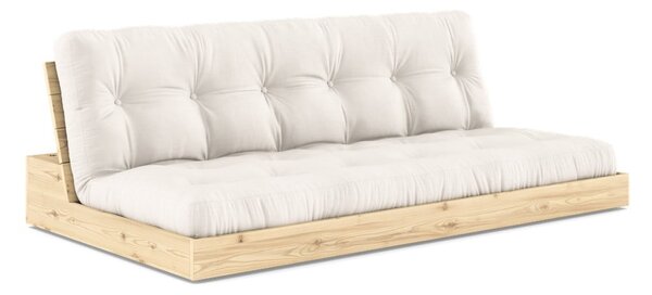 Krem sklopiva sofa 196 cm Base – Karup Design